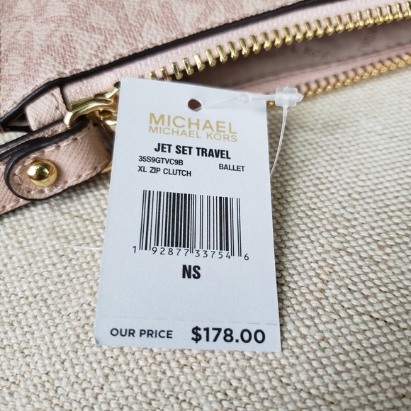 SOLD NWT Michael Kors Abbey Backpack & Wristlet - Picture 8 of 8